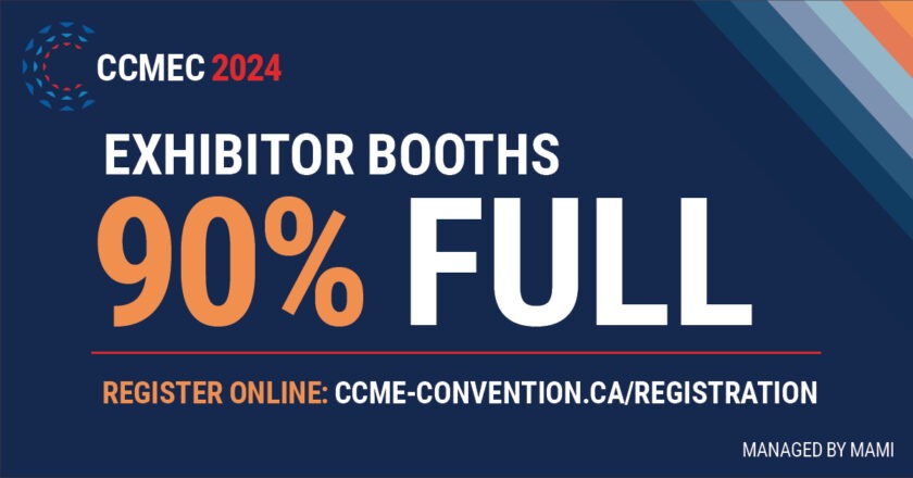 CCMEC 2024 - Exhibitor Booths Almost at Full Capacity