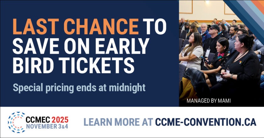 CCMEC Tickets Savings End at Midnight - Oct 1