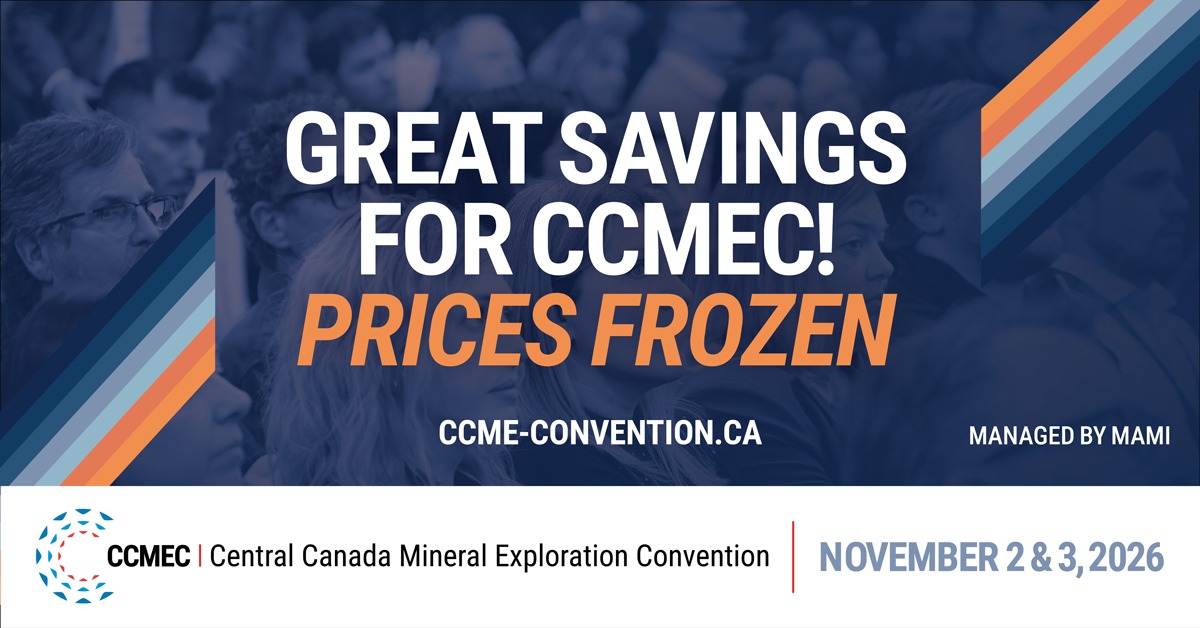 CCMEC Prices Frozen for 2026